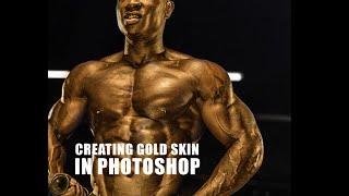 Creating Gold skin in Photoshop