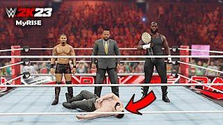 WWE 2K23 MyRise Mode All CUTSCENES! Part 1