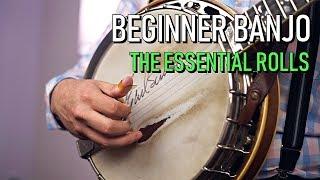 Beginner Banjo | 3 Essential Rolls For Bluegrass Banjo