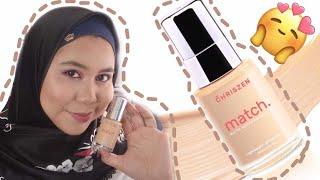 [Review] Chriszen Match Matte Serum Foundation - Murah dan berkualiti | Naomie