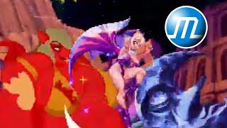 Rouge & Lilith Vs Gorer Mugen Battle (Vore)