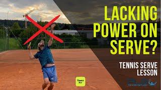 Tennis Serve Lesson: Lacking Power on Serve? I JM Tennis - Pro Tennis Lessons