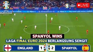  LIVE - Inggris Vs Spanyol - Final || England Vs Spain UEFA EURO 2024 | Lamine Yamal Vs Harry Kane