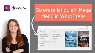 WordPress Mega Menü erstellen mit Elementor & Ultimate Addons