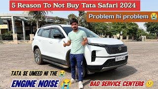 5 Reason To Not Buy Tata Safari 2024 Facelift After 8500Km |  So Many problems In Tata Car's #tata