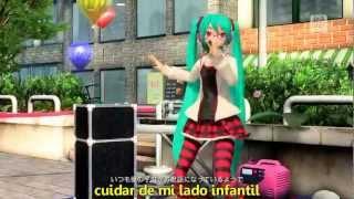 Hatsune Miku - Ai kotoba (sub español) HD