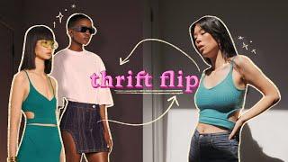 THRIFT FLIP: can I make Rihanna's clothes?? | WITHWENDY