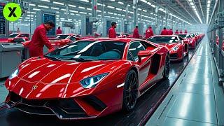  This is how LAMBORGHINI cars are MADE: The most LUXURIOUS and PRECISE process in the world