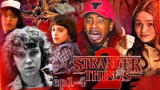 Season 2 is DIFFERENT......   * Stranger Things *   Reaction Ep  2x1 2x2 2x3 2x4