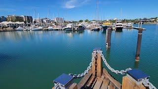 Arriving At Cullen Bay Ferry Terminal & Darwins Upscale Marina