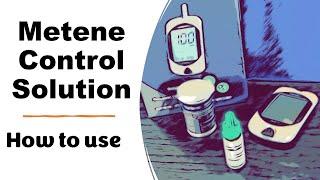 How to use metene blood glucose control solution