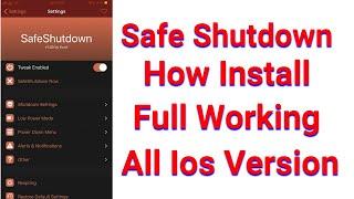 how to install safe shutdown after bypass ios 13.6 | Fix Reboot issue iCloud Bypass 1000% Working