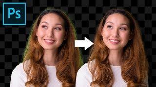 A FAST Way to Remove Color Fringing on Hair/Fur! Photoshop Tutorial