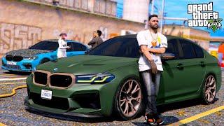 РЕАЛЬНАЯ ЖИЗНЬ В GTA 5 - КУПИЛ СЕБЕ BMW M5 CS С ПРОБЕГОМ! ЧУТЬ НЕ РАЗБИЛ БМВ В ГОРОДЕ! ВОТЕР