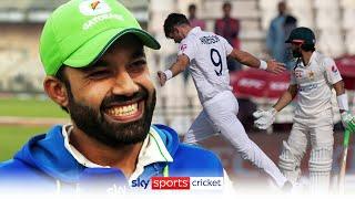 "I love him!"  | Wholesome Mohammad Rizwan reaction to Jimmy Anderson wicket