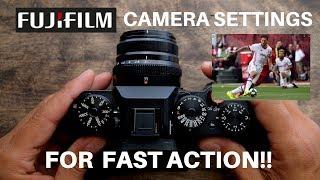 Best Autofocus Settings for Action on your Fujifilm Camera!