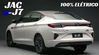 NOVO JAC E-J7 2022: SEDAN FASTBACK ELÉTRICO COM DNA VW CHEGA AO BRASIL | TOP CARROS