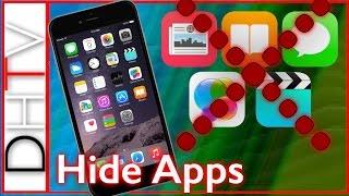 How To Hide Stock Apps - iPhone, iPad, iPod Touch W/ iOS 9 (Delete Stock Apps)