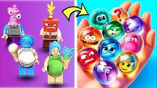 ASMR Squishy Emotions & DIY Memory Orbs  *Rich VS Poor Inside Out 2 Fidgets*