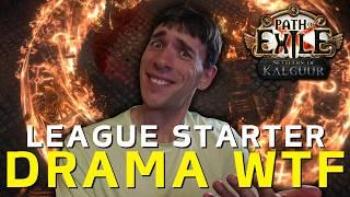 PoE 3.25 League Starter DRAMA Has ALREADY Begun in Path of Exile Settlers League...WHY?!