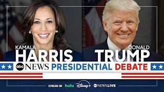 LIVE: ABC News Presidential Debate: Harris and Trump meet in Philadelphia