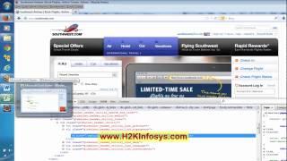 Selenium Webdriver Online Tutorials | Exceptions with and without recording tutorial | H2Kinfosys