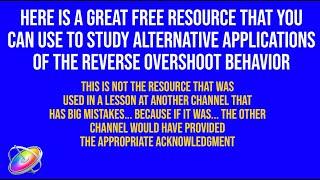 Get this Free Motion Template and Learn More about Reversing the Reverse Overshoot Behavior