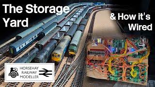 Layout update - The Storage Yard, DCC wiring, Servos and Automation #14