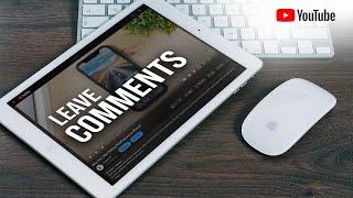 How to Comment on Youtube Videos on iPad