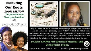 Louisiana AAHF Afro-American Historical and Genealogical Society