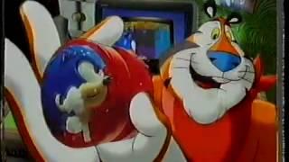 Kellogg's Frosties Advert - Sega Sonic Spinners - UK - 1993