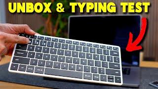 Satechi X1 Slim Unboxing And Typing Test With Omoton Keyboard