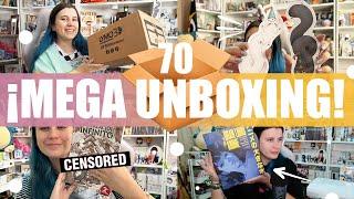  ¡MEGA UNBOXING 70! | Novedades Manga, Compras espectaculares de Merchandising y más 