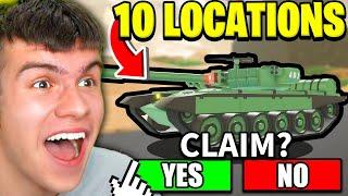 How To FIND ALL 10 T90 PART LOCATIONS In Roblox Military Tycoon! SPEC-OPS THE RIVETER I QUEST!
