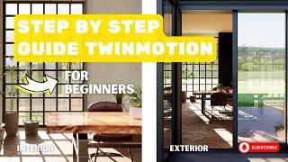 HOW to render STEP BY STEP in Twinmotion, FOR BEGINNERS