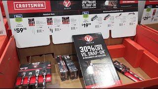 Craftsman V-Series Holiday Deals at Lowe's 2024