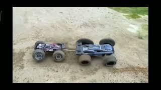 JLB cheetah 21101rc car vs monster rc car xlf x03 car #viral #newvideo ##jhatpattoygagets