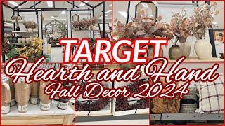 TARGET HEARTH AND HAND WITH MAGNOLIA FALL DECOR 2024 SHOP WITH ME