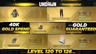 This is How you Get All Gold Armor LvL 126 - UNDAWN