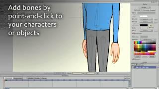 Anime Studio 8 Debut Tutorial: Bone Rigging