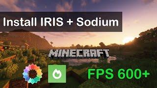 Install Sodium for Minecraft