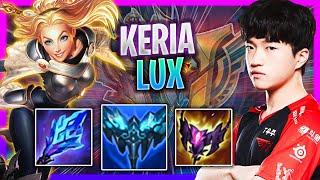 LEARN HOW TO PLAY LUX SUPPORT LIKE A PRO! | T1 Keria Plays Lux Support vs Pyke!  Season 2023