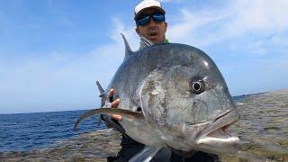 The Ultimate Fishing Thrill: Shore Jigging & Popping Combined!