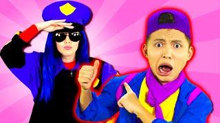 Super Police Girl to The Rescue Song  | Funny Kids Songs and Kids Songs | Dominoki