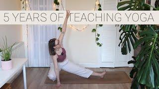 30 minute yoga flow for hips - celebrating 5 years of teaching yoga!