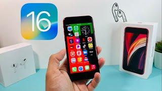 iOS 16 OFFICIAL on iPhone SE 2020 (Review)