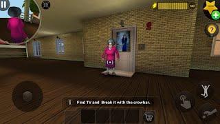 Scary Teacher 3D ( Mod menu) - Troll miss T every day , gameplay android/ ios