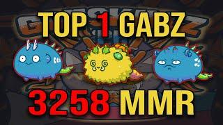 The BEST Stats for Smiley Line UP in Axie Infinity! Top 1 Gabz 3258 MMR Gameplay!