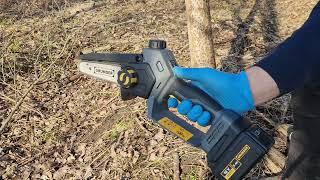 GRUNDER brushless chansaw GY2194 TEST