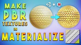 Materialize - Quickly Make Photorealistic Materials in Unity